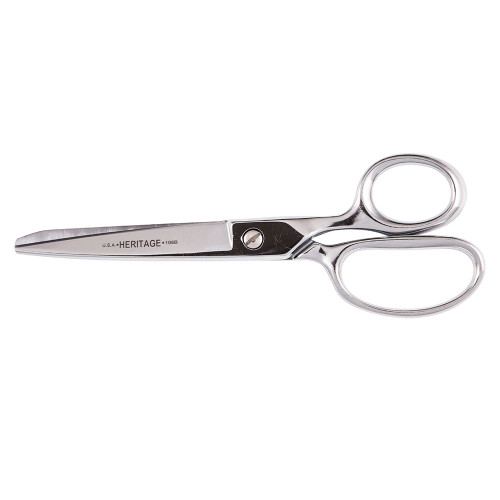 STRAIGHT TRIM BLUNT 8" CHROME
