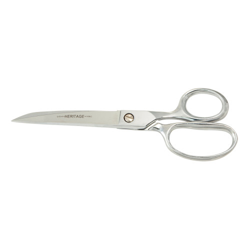 STRAIGHT TRIM CURVE 8" CHROME