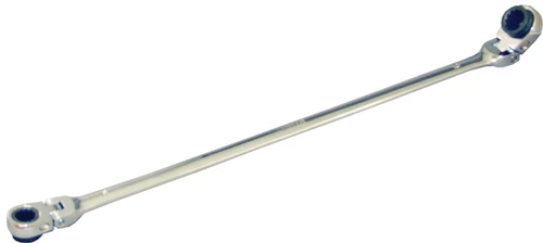 PG169 - XL REVERSIBLE DOUBLE BOX RATCHETING WRENCH WITH FLEX HEAD, UNIVERSAL SPLINE, 13MM X 15MM