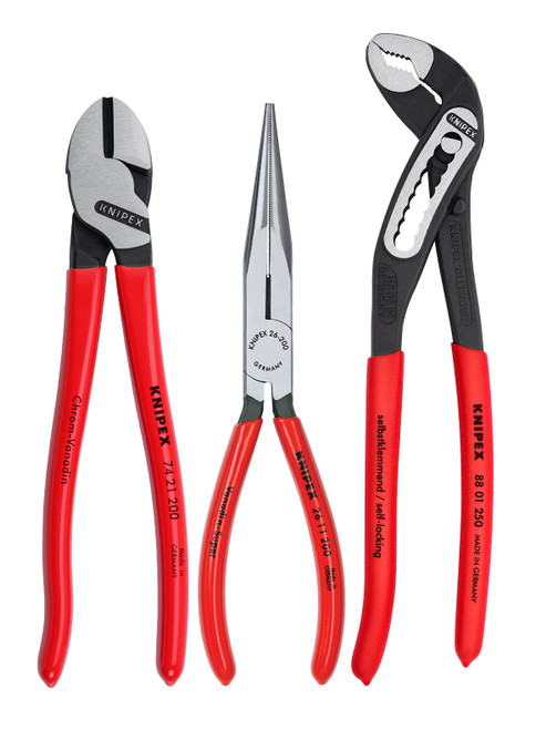 3 Pc Universal Pliers Set w/ Alligator® Water Pump Pliers Pliers