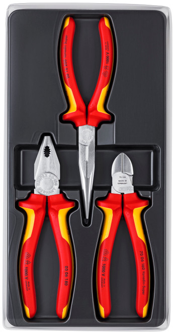 3 Pc 1000V Insulated Tool Set