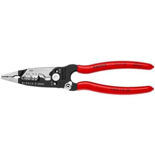 Forged Wire Strippers - Non-Slip Plastic Coated Handle - 13 71 8