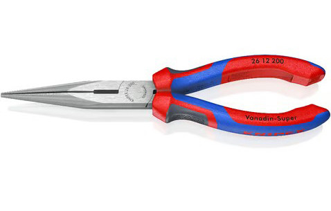 Snipe Nose Side Cutting Pliers-Comfort Grip - 26 12 200