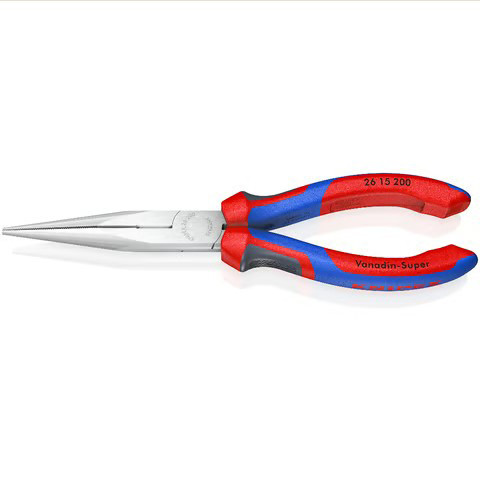 Long Nose Pliers w/ Cutter-Comfort Grip - 26 15 200