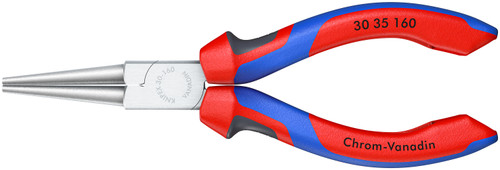 Long Nose Pliers-Round Tips-Comfort Grip