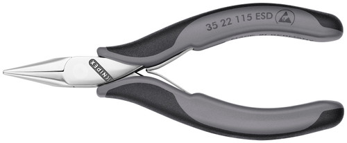 Electronics Pliers-Half Round Tips, ESD Handles
