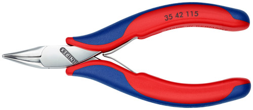 Electronics Pliers-Angled Half Round Tips
