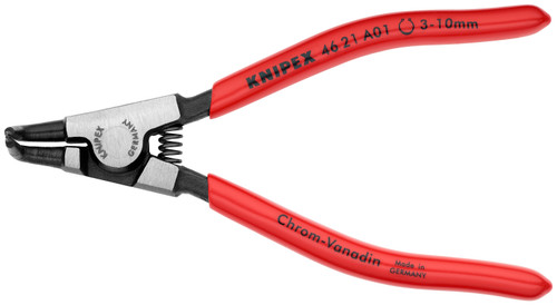 Pinces Circlip inclinées à 90° pour circlips externes sur arbres-Forgé Tip-Size 0 - 46 21 A01 SBA