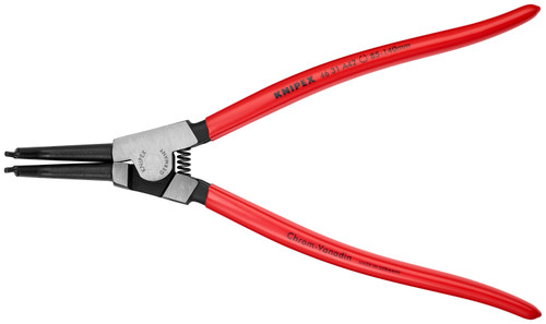 Pinces Circlip inclinées de 45° pour circlips externes sur des arbres- Pointe forgée-
Taille 4