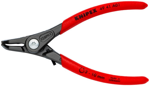 Pinces circlip de précision externes à 90° inclinées avec limiteur avec ouverture réglable - 49 41 A01