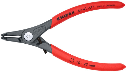 Pince circlip de précision externe à 90° inclinée avec limiteur avec ouverture réglable - 49 41 A11