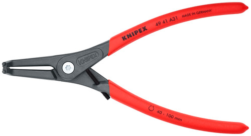 Pince circlip de précision externe à 90° inclinée avec limiteur avec ouverture réglable - 49 41 A31