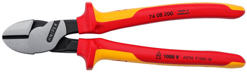 High Leverage Diagonal Cutters-1,000V Insulated - 74 08 200 US
