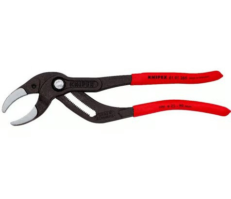 Pipe Gripping Pliers w/ Serrated Jaws - 81 01 250
