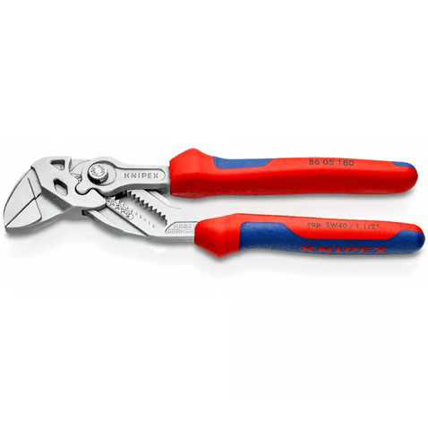 Chrome Chrome Pliers Wrench-Comfort Grip