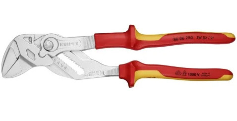 Chrome Pliers Wrench-1,000V Insulated