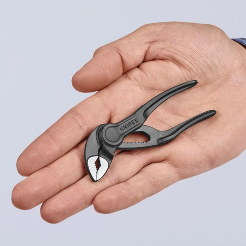 PG189 - 4" COBRA® XS WATER PUMP PLIERS WITH TEXTURED HANDLES, 1" CAPACITY, 11 ADJUSTMENTS