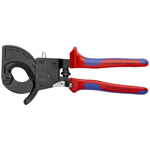 Cable Cutters-Ratcheting Type-Comfort Grip - 95 31 250 SBA