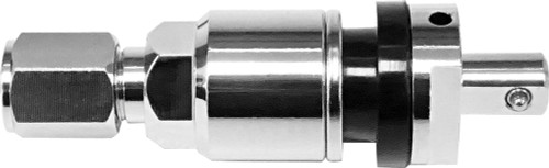 PG46 - TIGE DE SOUPAPE MÉTALLIQUE À PRESSE EN CHROME À CAPTEUR MX-SENSOR POUR 1 CAPTEUR