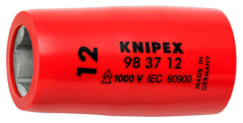 Hex Socket, 3/8"-1,000V Insulated 12 mm