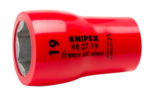 Hex Socket, 3/8"-1,000V Insulated 19 mm