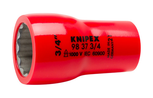 Hex Socket, 3/8"-1,000V Insulated 3/4"