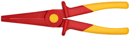Flat Nose Plastic Pliers-1,000V Insulated