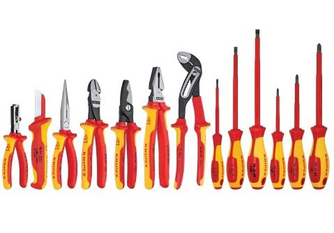 13 Pc Electricians Set In Pouch, 1000V