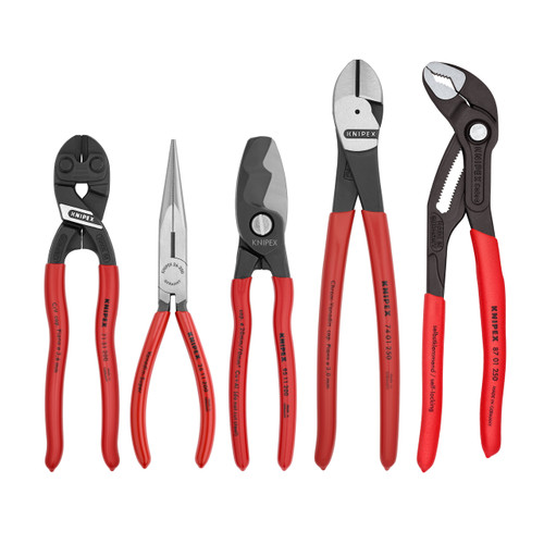 5 Pc Automotive Starter Pliers Set (87 01 250, 95 11 200, 26 11 200, 74 01 250, 71 31 200)