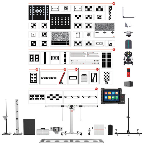 PG43 - MA600 MOBILE ADAS TOUS SYSTÈMES 2.0T AVEC TABLETTE ET MISE À JOUR LOGICIELLE ADAS MS909S2