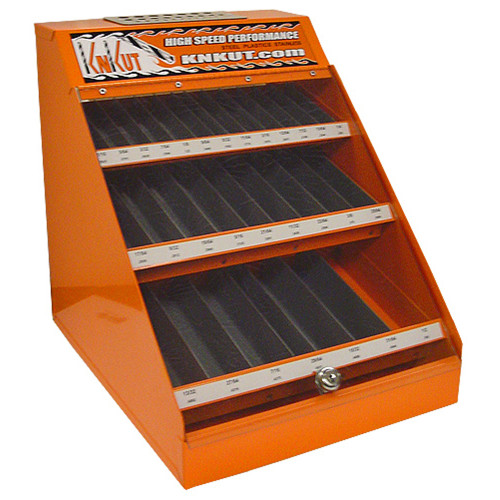 KnKut 116 Piece Fractional Drill Bit Counter Display