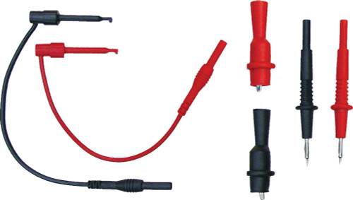Replacement Set- Alligator Clips, Test Probes & Spring Hooks