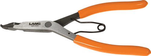 PG185 - Pince à anneau de verrouillage de pointe COURBÉE DE 9"