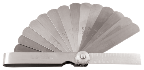 15-Blade Feeler Gauge with Ruler