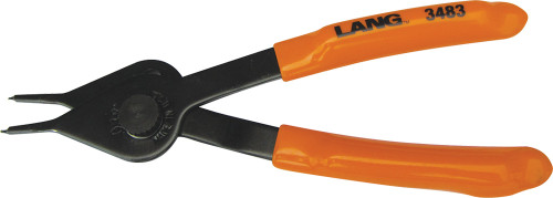Int/Ext Retaining Ring Pliers - .038" 0-deg