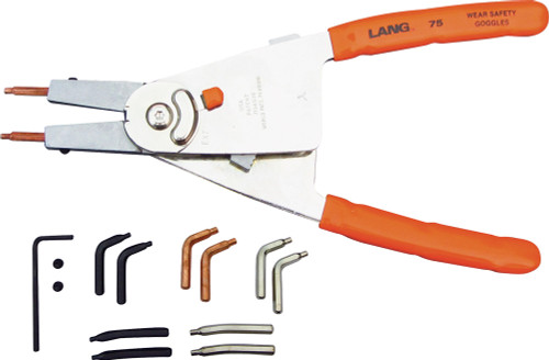 PG201 - GRANDES PINCES QUICK SWITCH AVEC KIT À POINTE