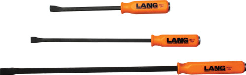 PG195  -  3 PC. PRY BAR WITH STRIKE CAP SET - 12", 17" AND 25"