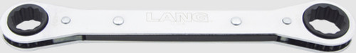 3/8" X 7/16" 12 Pt. Flat Ratchet Box Wrench