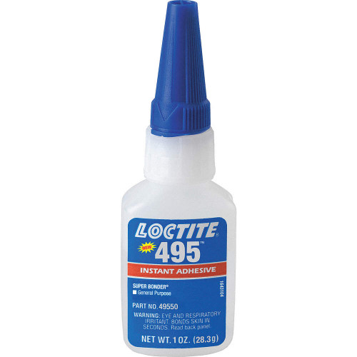 LCT49550 LOCTITE 495 SUPER BONDER INSTANT ADHESIVE 1 OZ BOTTLE