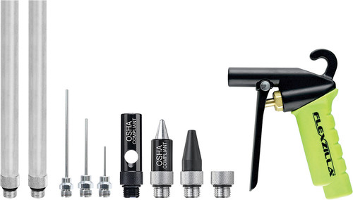 PG92  -  FLEXZILLA™ X1™ 10-PC. BLOW GUN KIT