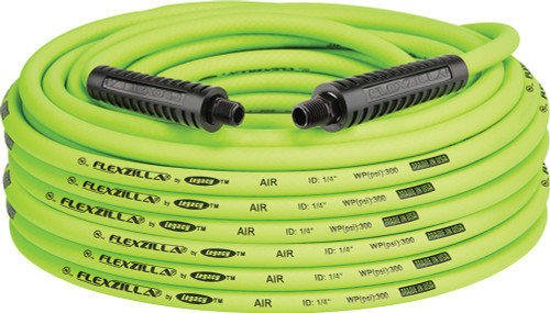 PG97 - FLEXZILLA® AIR HOSE, 1/4" X 100', 1/4" MNPT FITTINGS