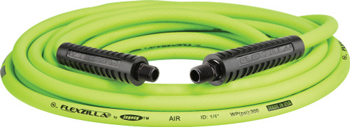 PG97 - FLEXZILLA® AIR HOSE, 1/4" X 25', 1/4" MNPT FITTINGS