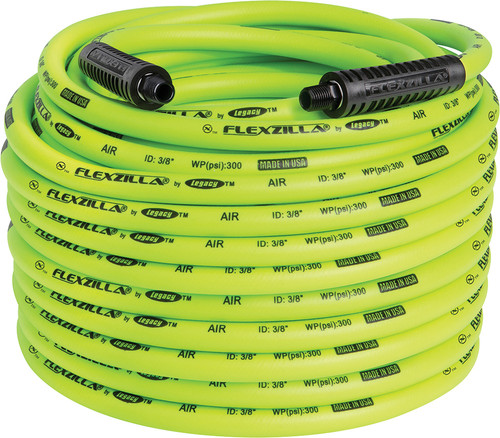 PG106 - FLEXZILLA® AIR HOSE, 3/8" X 100', 1/4" MNPT FITTINGS