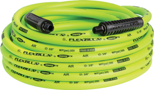 PG91 - FLEXZILLA® AIR HOSE, 3/8" X 50', 1/4" MNPT FITTINGS