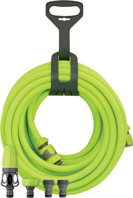PG98 - ENSEMBLE DE TUYAUX D’ARROSAGE FLEXZILLA® AVEC SUPPORT DE TUYAU ET ACCESSOIRES À CONNEXION RAPIDE, 50 PI X 1/2" ID