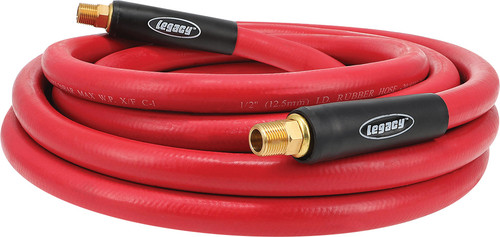 PG97 - WORKFORCE® AIR HOSE, 1/2" X 25', 3/8" FITTINGS, RUBBER