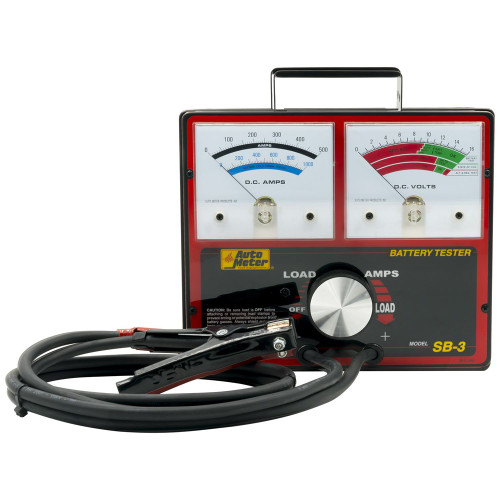 TESTEUR DE BATTERIE, 500 AMPÈRES "UR SYSTÈMES DE 12 VOLTS