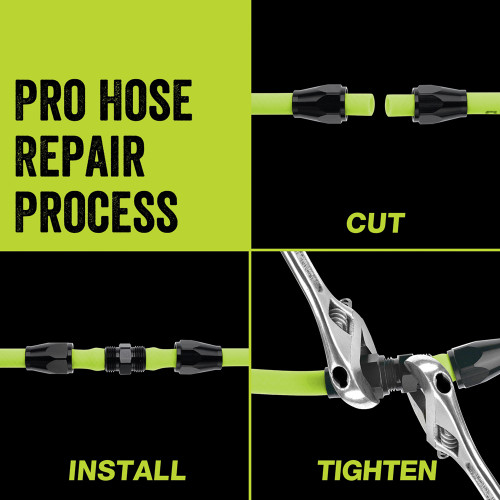 Flexzilla® Pro Air Hose Éplicer réutilisable, 1/4 " Barb