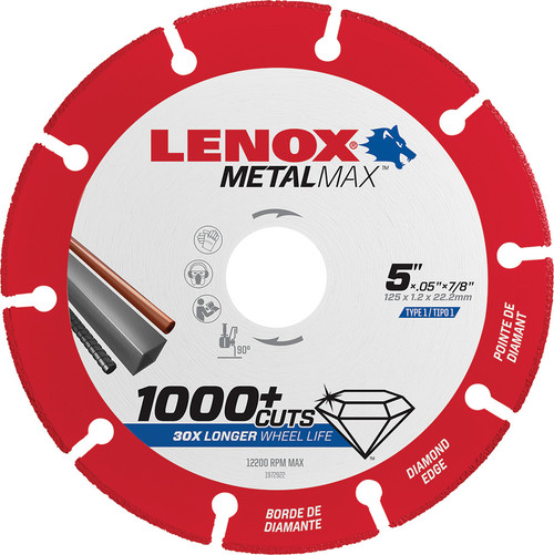 PG120 - ROUE DE COUPE LENOX DIAM AG 5 » X 7/8 » PG120 - ROUE DE COUPE LENOX DIAM AG 5 » X 7/8 »