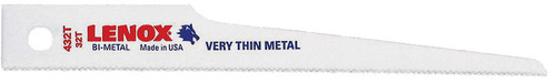 PG113 - AIR SAW BLADES, 4" X 1/2" X .025", 32 TPI - PACK OF 5